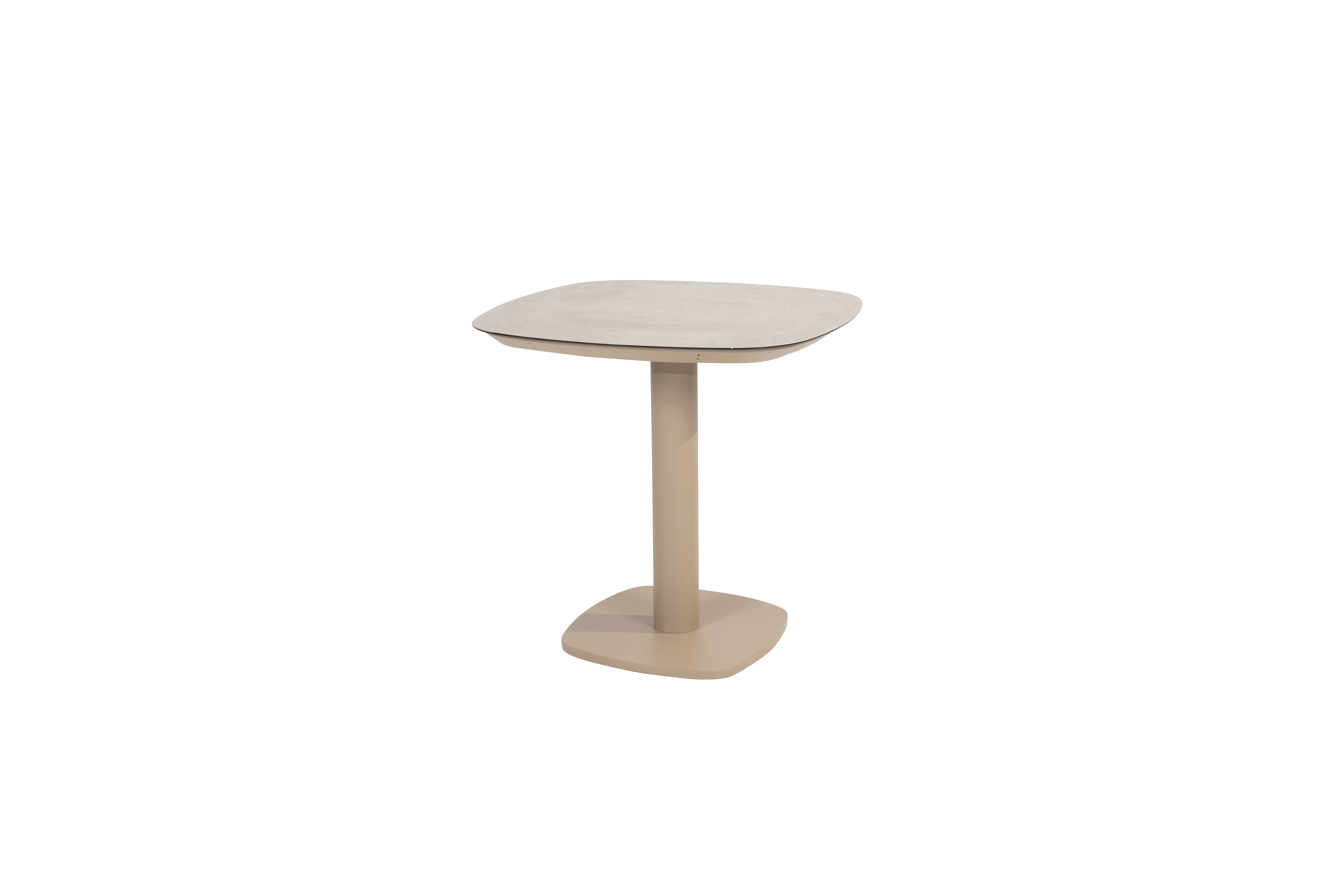  Taste Manolo Table 75x75 Ceramic - Latte